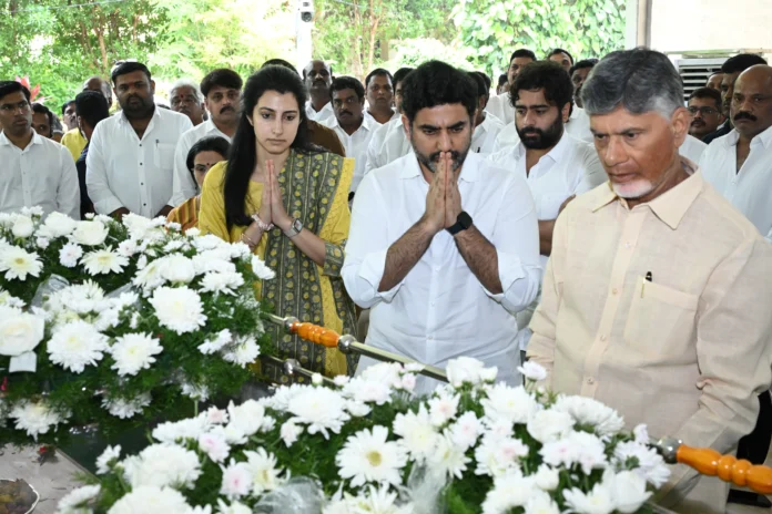Many leaders paid tribute Rammurthy's final journey soon