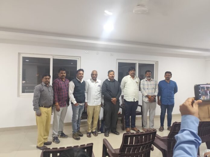The decision was taken in a meeting held under the auspices of the Sangh. As president T. Krishna appointment..