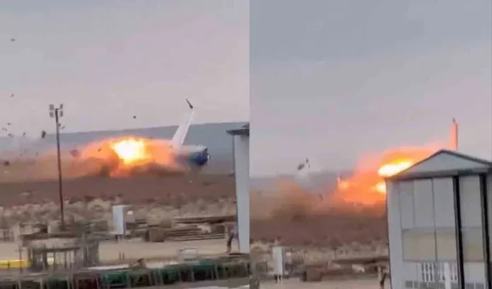 42 people died..! The incident happened while going from Baku to Grozny in Russia.