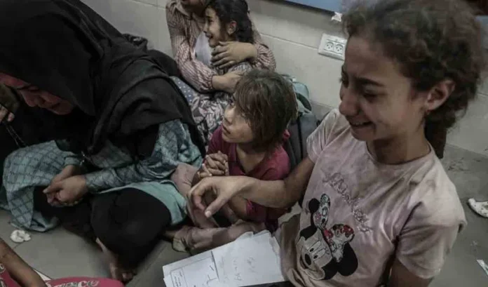 Orders to evacuate the patients there.. Order to remove all their clothes.. Some parts of the hospital that were destroyed..