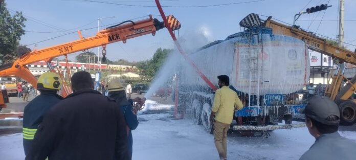 Traffic, Hydra and Fire Departments avoided major accidents