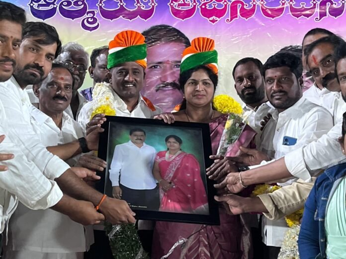 A program was arranged at Balaji Homes under Badang Pet Municipal.