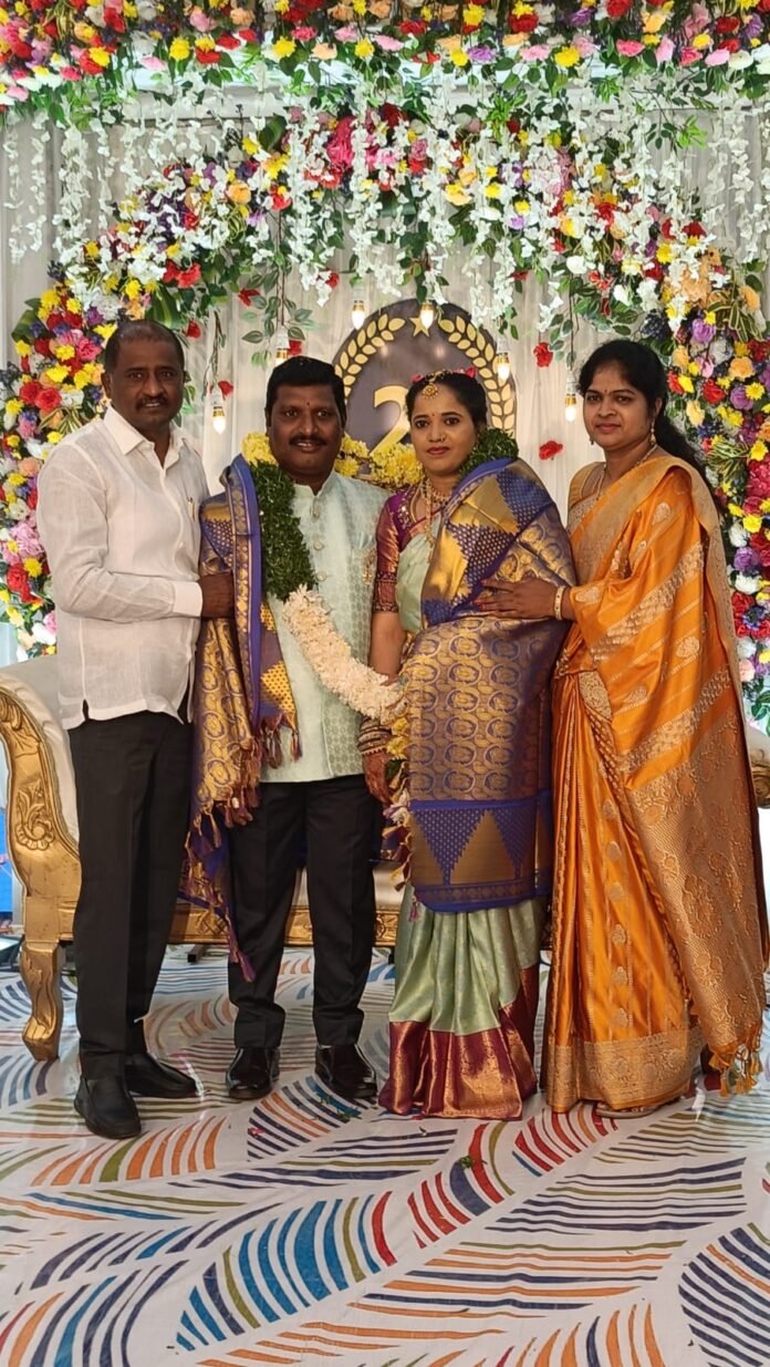 Nayanachari's 25th wedding anniversary celebrations at Mir Pet..