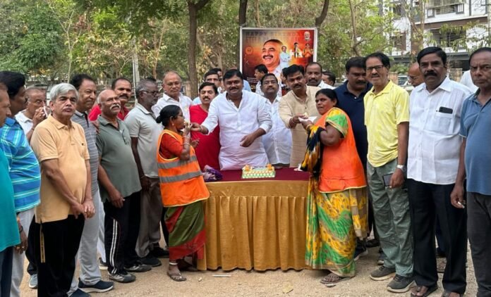 Programme on the occasion of Etala Rajender's birthday..