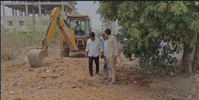 Corporator Kallem Navajeevan Reddy who promised..