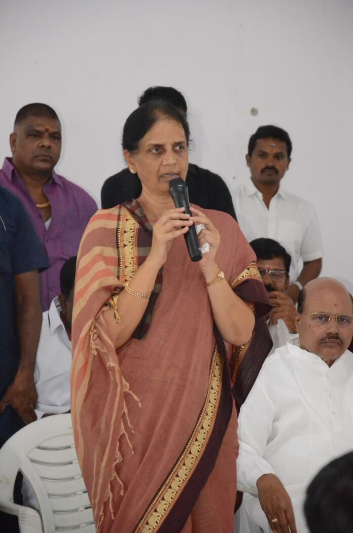 Former Minister Sabitha Indra Reddy and MLA Sudheer Reddy participated as chief guests..