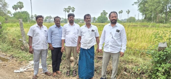 Tour in Gandi Cheruvu village of Koheda Revenue Range..