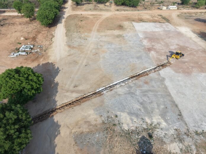 Hydra removes encroachments in Gajularamaram..