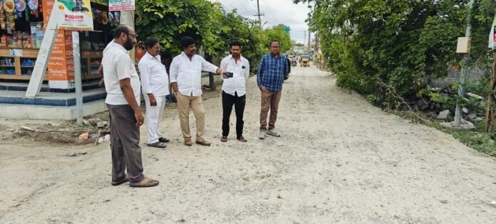 Corporator Kallem Navajeevan Reddy gave the assurance..