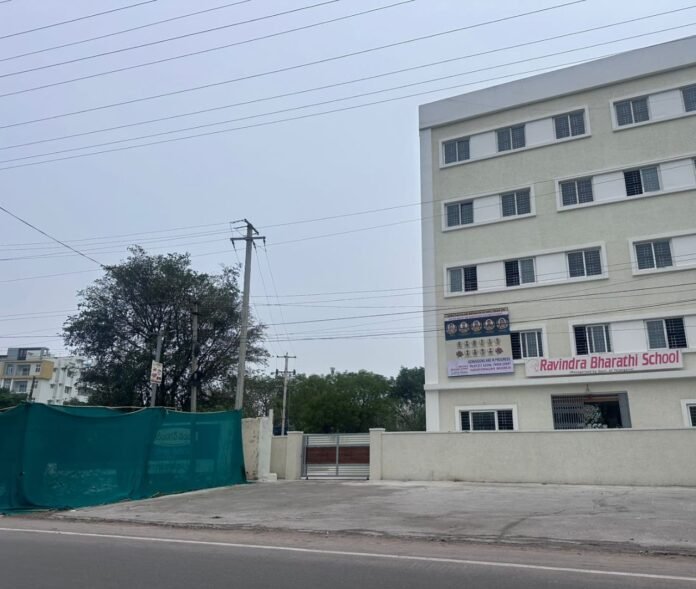 Ravindra Bharathi School, which has been here for the past few years..