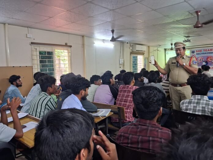 Warned Rachakonda CP G. Sudhir Babu, IPS.,