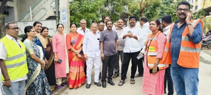 Suggested Corporator Kallem Navajeevan Reddy..