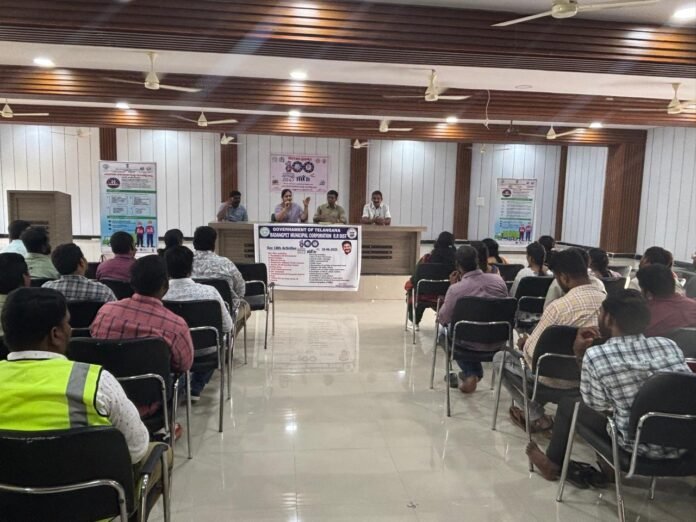 Commissioner P. Meeting under the auspices of Saraswati..