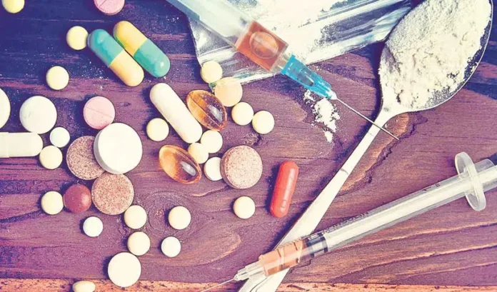 Huge amount of drugs and cash seized in raids..