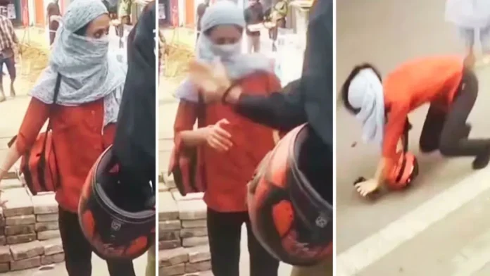 The video has gone viral on social media.