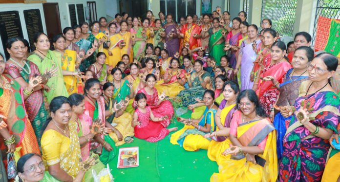 Program under the auspices of Nampally Bhagya Mahila Section..