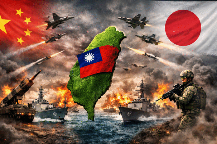 China launches Justice Mission 2025 military drills around Taiwan amid Japan warning of intervention